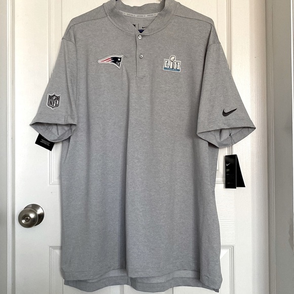 NWT Mens Nike/NFL Patriots Super Bowl 52 Shirt - Picture 1 of 6